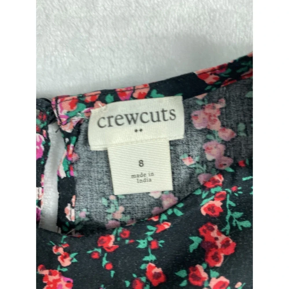 Crewcuts Dress Little Girl Sz 8 Floral Spring Summer Lightweight‎